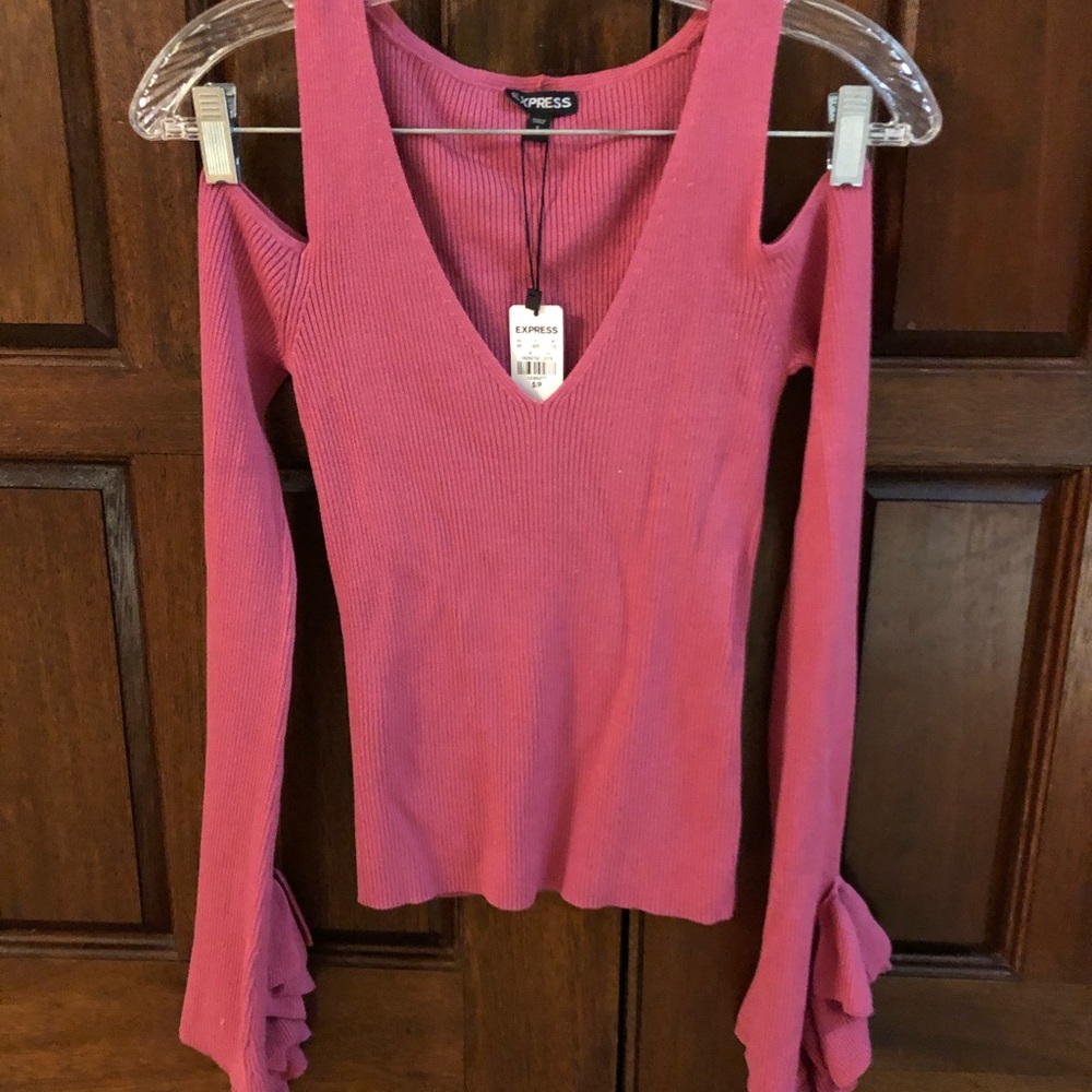 Rose color top
